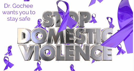 Stay safe Domestic Violence Awareness Month